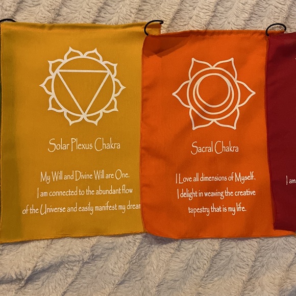 Hands of Tibet Brand Chakra Flag - Picture 3 of 4